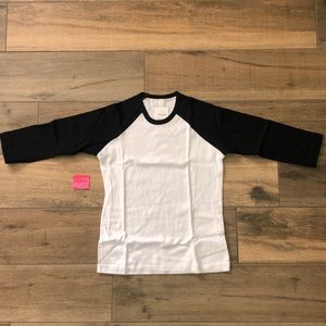 American Apparel NWT Long Sleeve Top